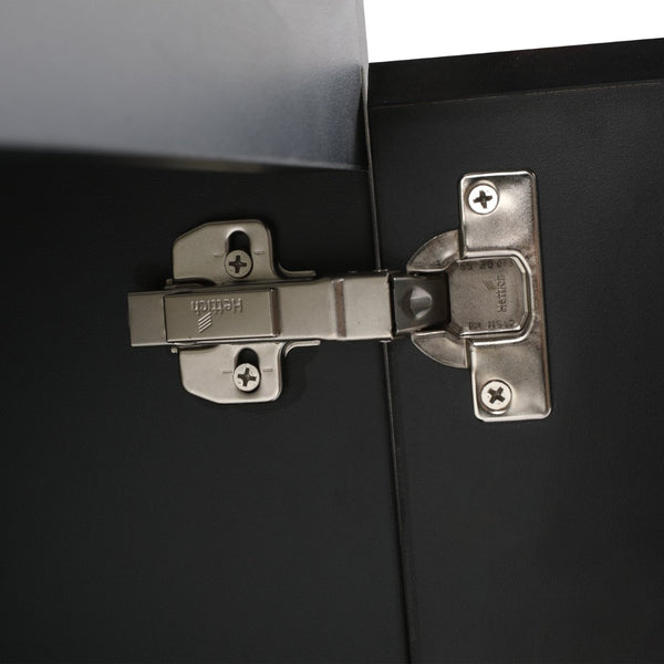 English Elm 24'' Floating Wall-Mounted Bathroom Vanity With Ceramic Sink, Soft-Close Doors & Modern Design P1 W999S00172-GIGA