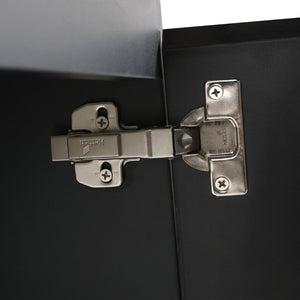 English Elm 24'' Floating Wall-Mounted Bathroom Vanity With Ceramic Sink, Soft-Close Doors & Modern Design P4 W999S00175-GIGA