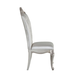 English Elm Cream Side Chairs Set Of 2 - Elegant Tufted Design In Golden Ivory, Perfect For Dining Rooms & More B062P182713