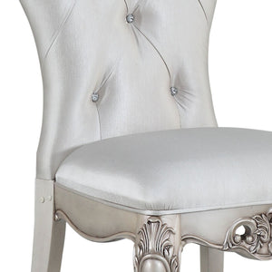 English Elm Cream Side Chairs Set Of 2 - Elegant Tufted Design In Golden Ivory, Perfect For Dining Rooms & More B062P182713