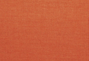 English Elm Orange Ocala Upholstered Accent Chair with Antique Gray Rubberwood Frame, Textured Orange Fabric, Compact Living Room Seat B011P184611