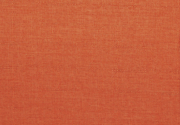 English Elm Orange Ocala Upholstered Accent Chair with Antique Gray Rubberwood Frame, Textured Orange Fabric, Compact Living Room Seat B011P184611