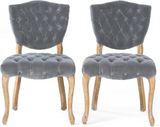 Christopher Knight Home® - Noble House - - Kd Tufted Chair (Wthr)( Set Of 2 )