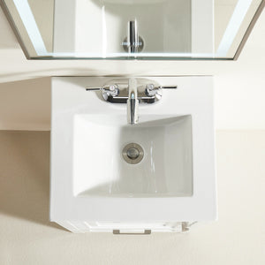 English Elm Fully Assembled 18'' Freestanding Bathroom Vanity - Modern Design, Two Handle Options & Space-Saving K1826P225850