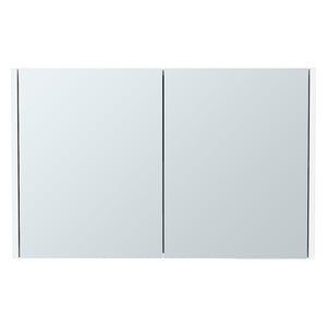English Elm Medicine Cabinet Mansfield White - Mirrored Doors, Engineered Wood, Spacious Shelves, Compact Durable Design B092P238734