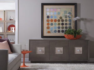 Lexington Artistica Home Mercury Eight-cube Etagere: Modern Bookcase With Unique Mixed Media Design And Stunning Finishes Gray Brown Wood 2025-991c