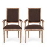 Christopher Knight Home® - Noble House - Maria French Country Wood Upholstered Dining Chair (Set Of 2)