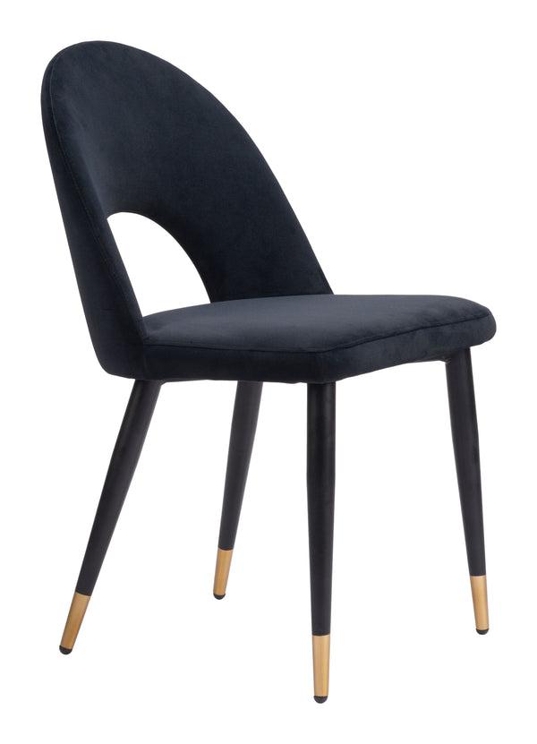 Menlo Dining Chair - Set of 2 Black 109873 Zuo Modern