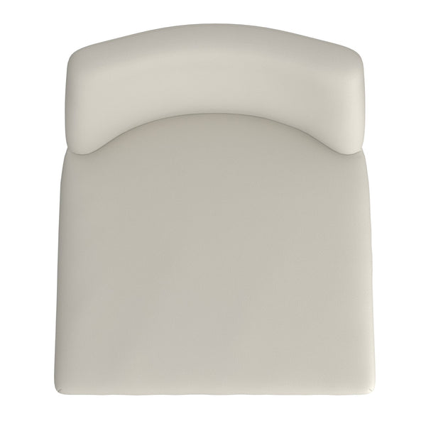 Worldwide Home Furnishings Jace-26'' High Back Counter Stool With Stylish Contoured Design For Modern Home Décor And Comfort Beige Fabric,Natural Fabric,Metal 203-082beg_Nt