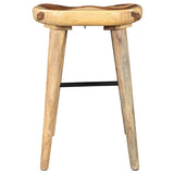 !nspire Tahoe 26" Counter Stool Natural Solid Wood