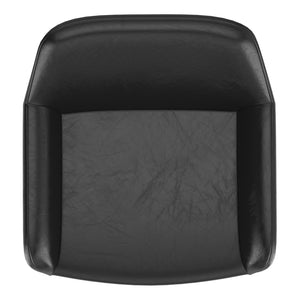 Worldwide Home Furnishings Baily-26'' Counter Stool – Stylish Faux Leather Seating For Kitchen Island Or Bar With Comfort Design Black,Black Faux Leather,Metal 203-541pubk