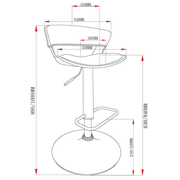 Worldwide Home Furnishings Rover-air Modern Mid-century Counter Stool With Comfortable Faux Leather Cushion And 360° Swivel Charcoal,Black Wood,Faux Leather 203-554ch