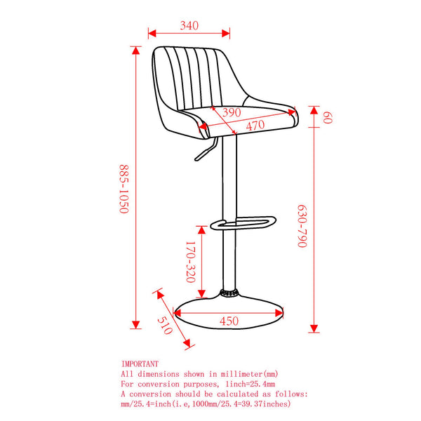 Worldwide Home Furnishings Kron-air Stylish Adjustable Stool With Winged Back And Tufted Upholstery For Bar Or Counter Use White,Black Faux Leather,Metal 203-574puwt