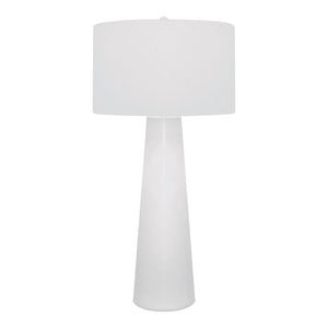 Obelisk 36'' High 1-Light Table Lamp - White 203-LED Elk Home