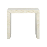 Capri Side Table White/Cream 385627 Chelsea House