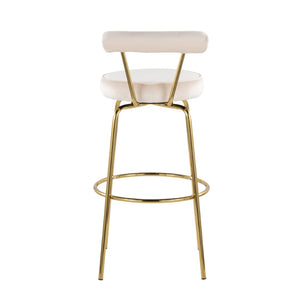 English Elm Chair Set of 2 Mid-century Modern Upholstered Dining Accent with Tapered Wood Legs B202P471223