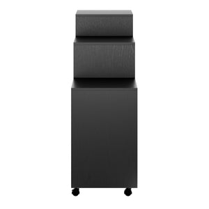 Winsome Wood Halifax 3-piece Mobile Storage Cabinet Set With 17 Drawers For Home Office, Garage, Or Closet Use Black Composite Wood 20395-winsome-wood