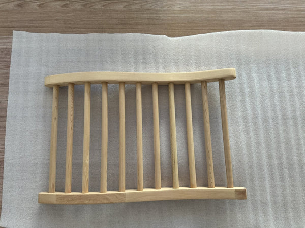 English Elm Sauna Backrest Hemlock Wood Ergonomic Lumbar Support for Traditional Infrared Rooms W1787P235509