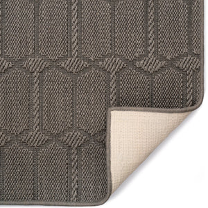 Capel Rugs Petra Natural Sisal Rug - Stylish Machine Woven Design For Elegant Home Décor And Comfort Graphite 100% Natural Sisal 2048rs05000800340