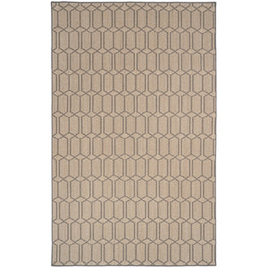 Capel Rugs Petra Natural Sisal Rug - Stylish Machine Woven Design For Elegant Home Décor And Comfort Sand Black 100% Natural Sisal 2048rs02000300370