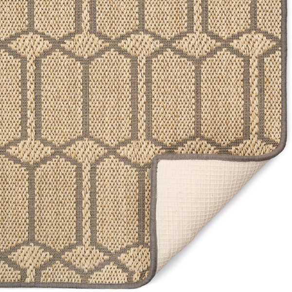 Capel Rugs Petra Natural Sisal Rug - Stylish Machine Woven Design For Elegant Home Décor And Comfort Sand Black 100% Natural Sisal 2048rs02000300370