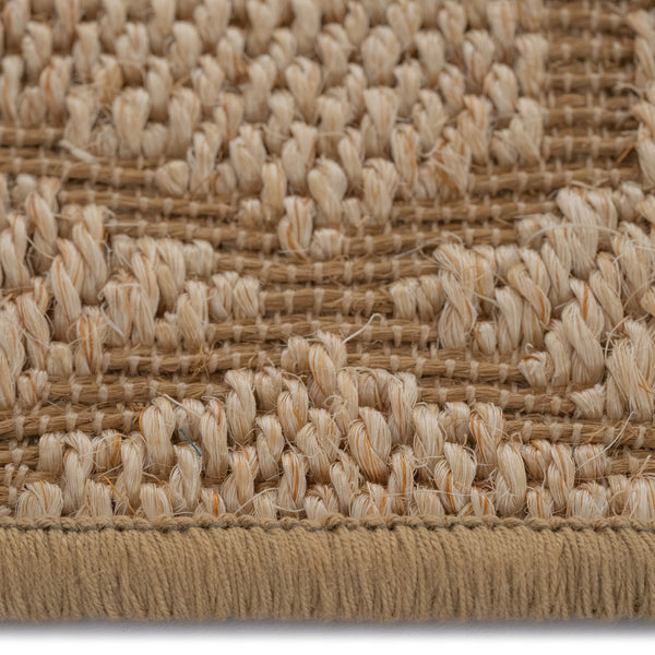 Capel Rugs Petra Natural Sisal Rug - Stylish Machine Woven Design For Elegant Home Décor And Comfort Sand 100% Natural Sisal 2048ns02061200650