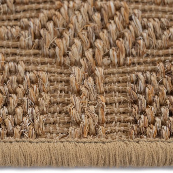 Capel Rugs Petra Natural Sisal Rug - Stylish Machine Woven Design For Elegant Home Décor And Comfort Wheat 100% Natural Sisal 2048rs02000300700