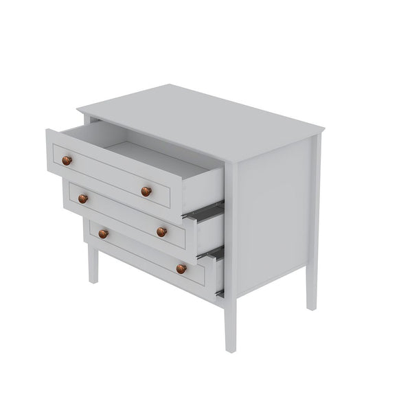 Manhattan Comfort Crown Modern Dresser White 204GMC1