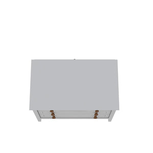 Manhattan Comfort Crown Modern Dresser White 204GMC1