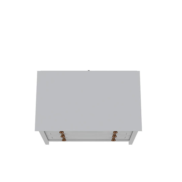 Manhattan Comfort Crown Modern Dresser White 204GMC1