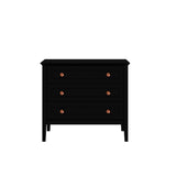 Manhattan Comfort Crown Modern Dresser Black 204GMC2