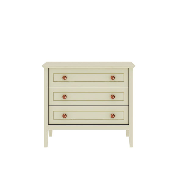 Manhattan Comfort Crown Modern Dresser Off White 204GMC3