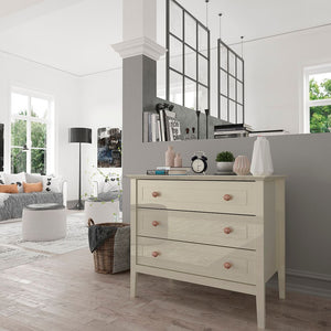 Manhattan Comfort Crown Modern Dresser Off White 204GMC3