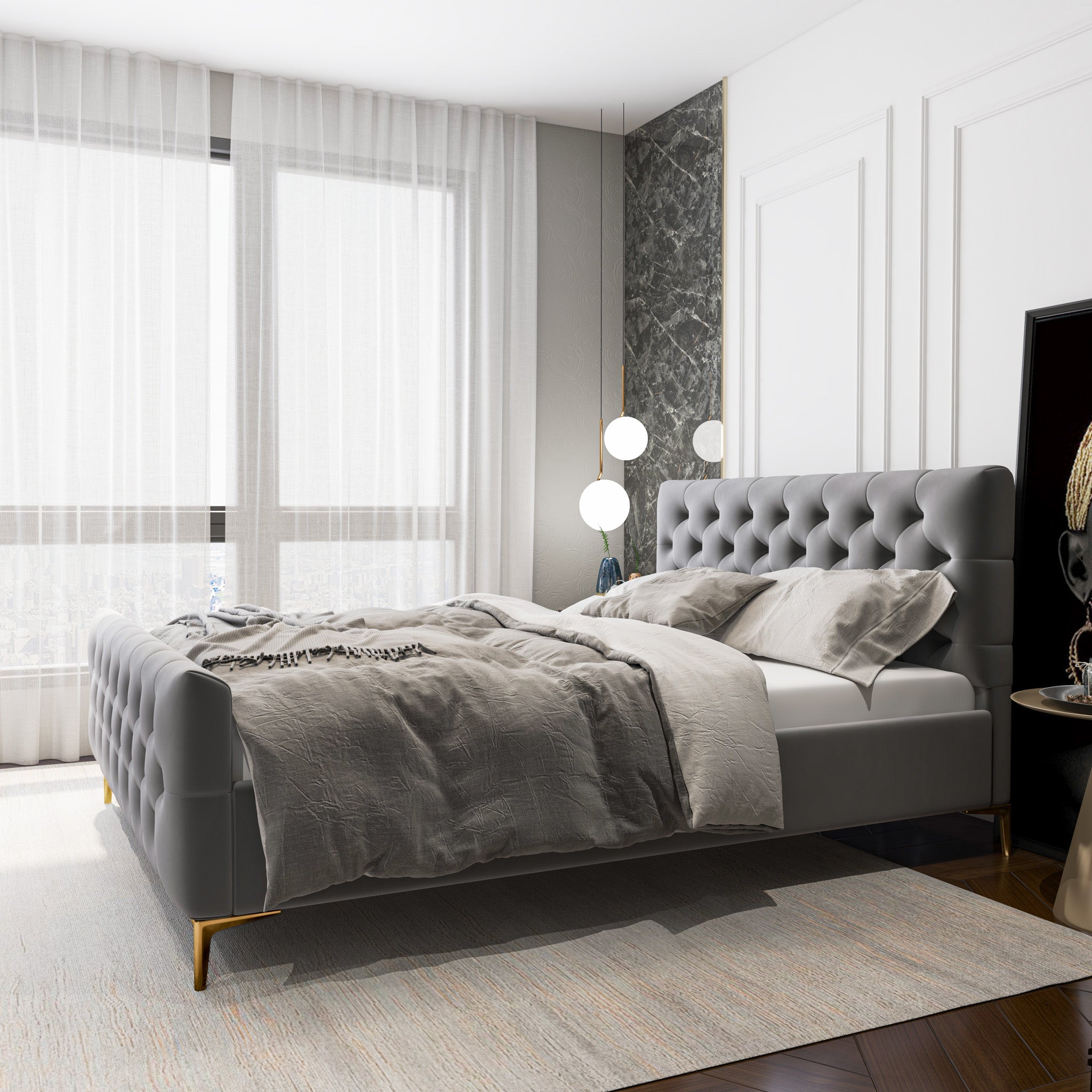 English Elm Bailey Bed - Thumbnail 2