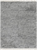 Unique Loom Hygge Shag Misty Machine Made Abstract Rug Gray, Beige/Ivory 9' 0" x 12' 2"