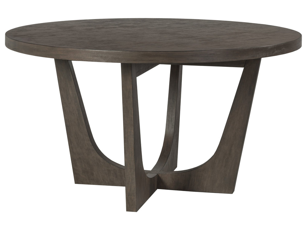 Lexington Artistica Home Brio Round Dining Table - Elegant Mahogany Design With Textured Finishes For Modern Dining Spaces Antico Wood 2058-870-39