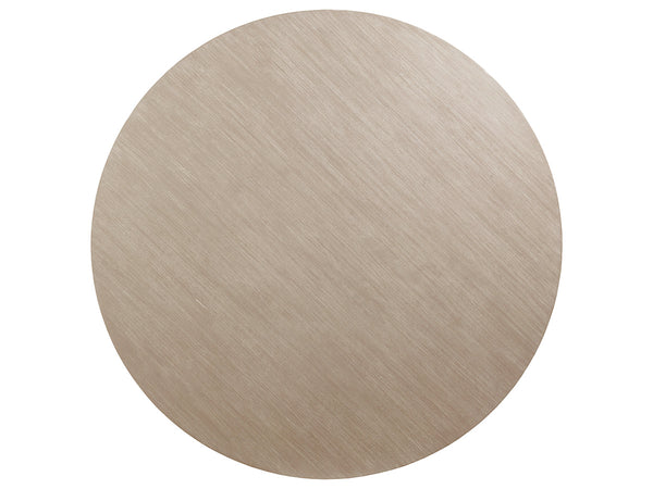 Lexington Artistica Home Brio Round Dining Table - Elegant Mahogany Design With Textured Finishes For Modern Dining Spaces Bianco Wood 2058-870-40