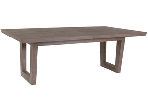Lexington Artistica Home Brio Rectangular Dining Table - Elegant Mahogany Design, Extends To Seat 12, Perfect For Any Home Grigio Wood 2058-877-41