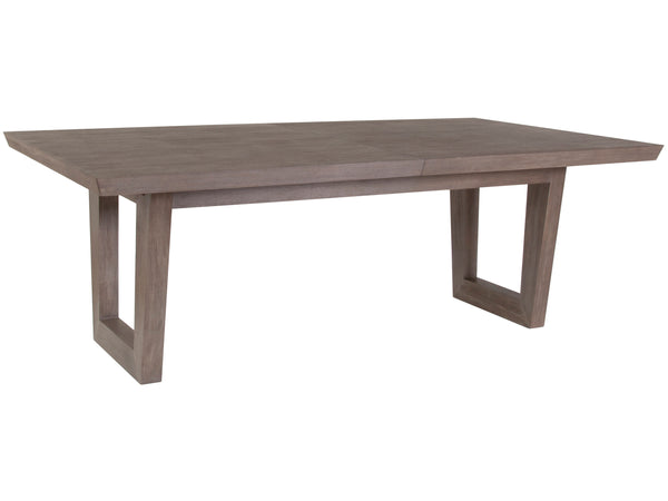 Lexington Artistica Home Brio Rectangular Dining Table - Elegant Mahogany Design, Extends To Seat 12, Perfect For Any Home Grigio Wood 2058-877-41
