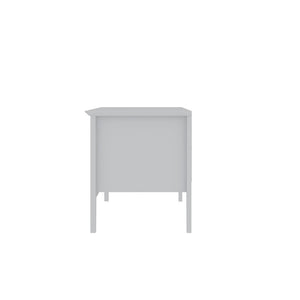 Manhattan Comfort Crown Modern Nightstand White 205GMC1