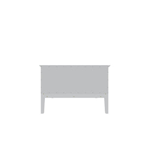 Manhattan Comfort Crown Modern Nightstand White 205GMC1