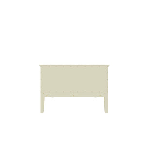 Manhattan Comfort Crown Modern Nightstand Off White 205GMC3