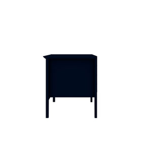 Manhattan Comfort Crown Modern Nightstand Tatiana Midnight Blue 205GMC4