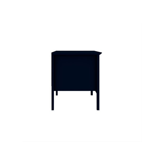 Manhattan Comfort Crown Modern Nightstand Tatiana Midnight Blue 205GMC4