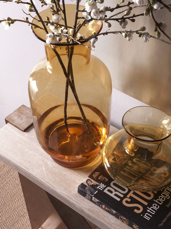 Lexington Artistica Home Impresario Console Table – Elegant Italian Silver Travertine Top With Mahogany Base, Signature Design Silver Leaf Wood 2060-966