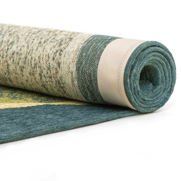 Louis de Poortere Craft Collection Marble Area Rug Artisan Textured Contemporary Living Room Accent Larch 5'7 x 7'10 120057