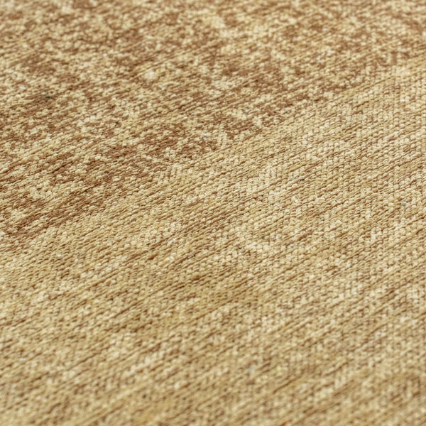 Louis de Poortere Craft Collection Marble Area Rug Artisan Textured Contemporary Living Room Accent Oak 5'7 x 7'10 120062