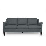 Christopher Knight Home® - Noble House - Dupont Contemporary 3 Seater Fabric Sofa