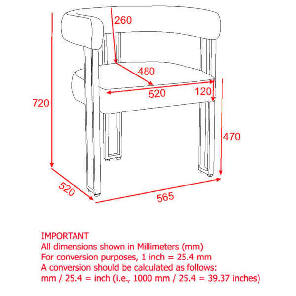Worldwide Home Furnishings Julius Scarlet Iv 7pc Dining Set - Elegant Extendable Table With Durable Chairs For Stylish Dining Black Table,Ivory Chair Sintered Stone,Metal,Boucle Fabric 207-111bk_108iv