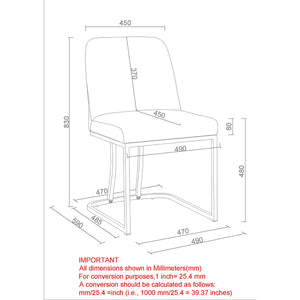 Worldwide Home Furnishings Julius Expandable Dining Set - Stylish 7-piece Table & Chairs, Durable Sintered Stone & Plush Upholstery White Table,Charcoal Chair Sintered Stone,Metal,Fabric 207-111wt_271ch